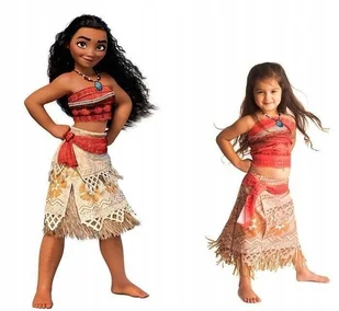 Strój Vaiana Moana Przebranie Oceanu Dorosły L - Stroje karnawałowe - miniaturka - grafika 1