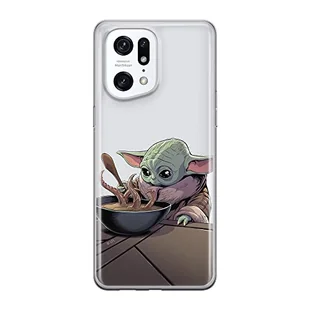 ERT GROUP etui na telefon Oppo FIND X5 PRO, case oryginalny i oficjalnie licencjonowany przez Star Wars, wzór Baby Yoda 027, optymalnie dopasowane, plecki z TPU częściowo przeźroczyste - Etui i futerały do telefonów - miniaturka - grafika 1