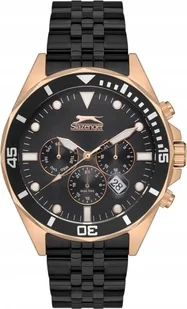 Zegarek Zegarek męski SLAZENGER SL.09.2130.2.03 czarny fashion na prezent - Zegarki męskie - miniaturka - grafika 1