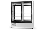 Szafy i witryny chłodnicze - Szafa chłodnicza dwustronnie przeszklona RAPA SCh-2S2R 1400 - miniaturka - grafika 1