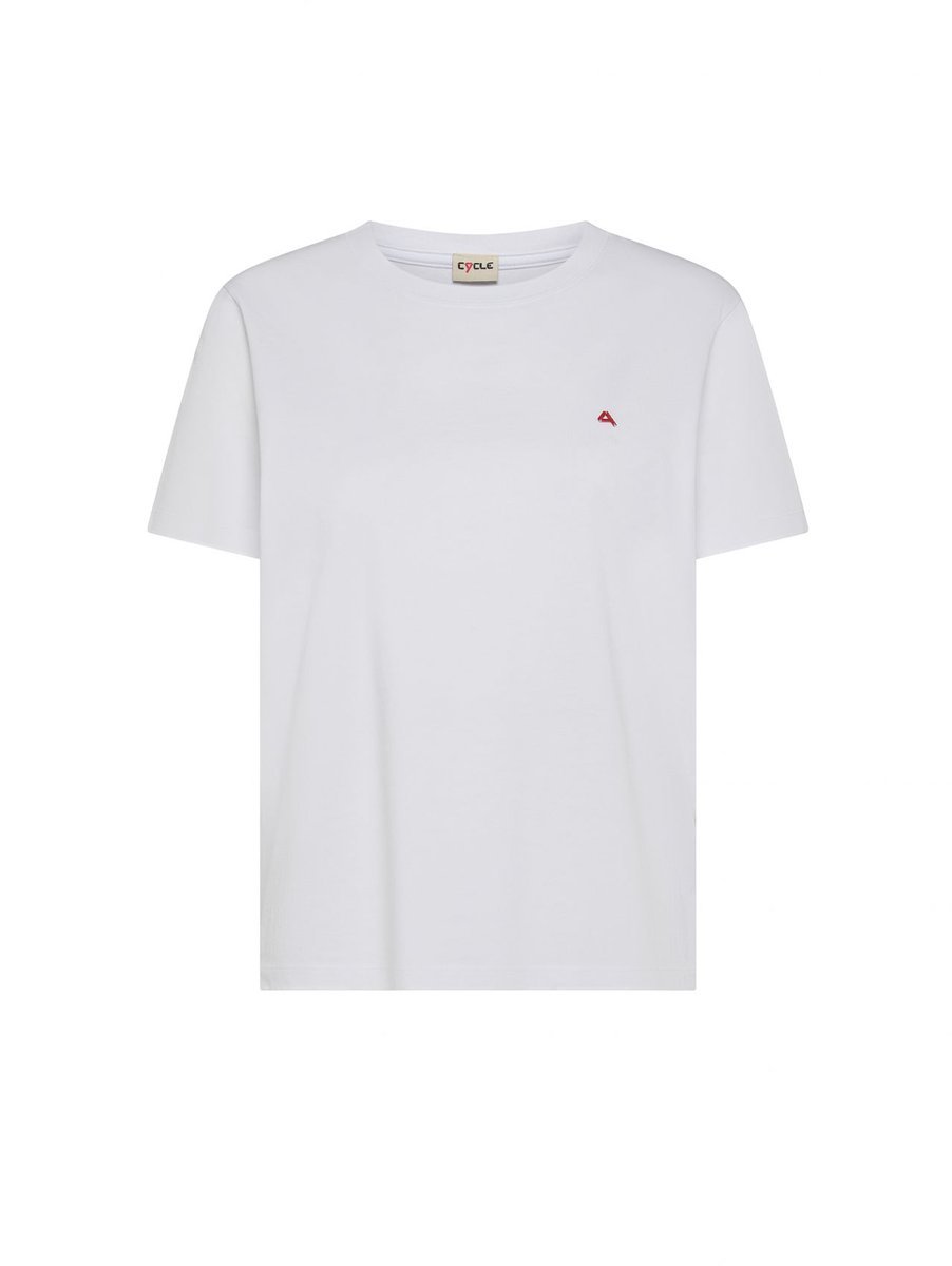 T-shirt męskie cycle cc341mc01 01 biały