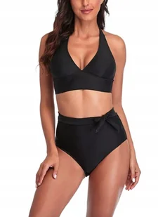 DWUCZĘŚCIOWY STRÓJ KĄPIELOWY WYSOKI STAN XL - Stroje kąpielowe - miniaturka - grafika 1