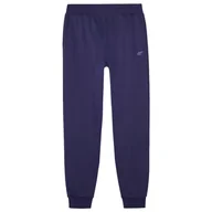 Spodnie sportowe męskie - Męskie spodnie dresowe 4F Trousers M0943 Rozmiar: XL / Kolor: ciemnoniebieski - miniaturka - grafika 1