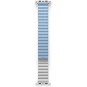 Akcesoria do smartwatchy - Pasek UNIQ Revix do Apple Watch 1/2/3/4/5/6/7/8/9/SE/SE2/Ultra/Ultra 2 (42/44/45/49mm) Biało-niebieski - miniaturka - grafika 1