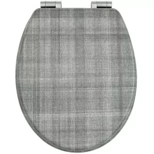 AWD Interior Glasgow deska sedesowa wolnoopadająca szara AWD02181718 - Deski sedesowe - miniaturka - grafika 1