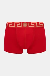 Versace bokserki męskie kolor czerwony AU10026 1A10011 - Majtki męskie - miniaturka - grafika 1
