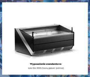 Lada chłodnicza  model L-Xi 135/120 RAPA  (1345 mm) - Szafy i witryny chłodnicze - miniaturka - grafika 4