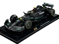 Samochody i pojazdy dla dzieci - BBURAGO RACE MERCEDES-AMG F1 W14 E PERFORMANCE #44 LEWIS HAMILTON Z GABLOTKĄ 1:24 28028 - miniaturka - grafika 1