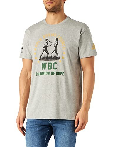 adidas T-shirt, WBC Boxing, szary