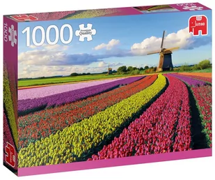 Puzzle, Jumbo, Pole tulipanów, 1000 el. - Puzzle - miniaturka - grafika 1