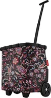 Torby i wózki na zakupy - Koszyk na kółkach Carrycruiser Paisley Black - miniaturka - grafika 1