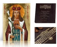 Ikony i obrazy sakralne - Ikona religijna Święty Kazimierz - miniaturka - grafika 1