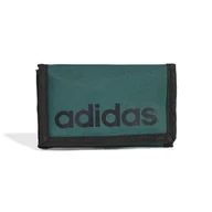 Portfele - Portfel ADIDAS LINEAR WALLET IN6134 – Zielony - miniaturka - grafika 1