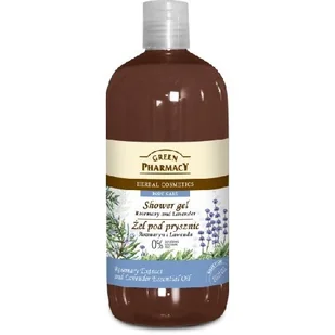 Green Pharmacy Herbal Cosmetics Body Care Żel Pod Prysznic Rozmaryn i Lawenda 500ml - Kosmetyki do kąpieli - miniaturka - grafika 2