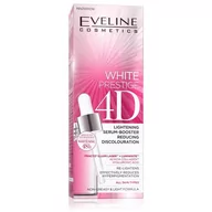 Serum do twarzy - EVELINE White Prestige 4D Lightening Serum-Booster Reducing Discoloration Rozjaśniające Serum Redukujące Przebarwienia 18ml - miniaturka - grafika 1