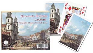 praca zbiororwa Karty standard "Canaletto - Kościół" PIATNIK - Pozostałe książki - miniaturka - grafika 1