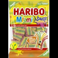Żelki - Żelki Miami Sauer kwaśne 100g - Haribo - miniaturka - grafika 1