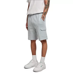 Urban Classics Męskie spodenki dresowe cargo Organiczne Spodnie, Summerblue, M - Spodenki męskie - miniaturka - grafika 1