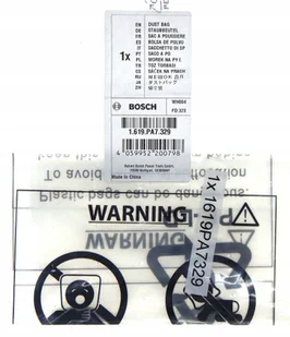 Bosch WOREK DO GAS 15 PRACA NA MOKRO 5PC 1619PA7329 4059952200798 - Worki do odkurzaczy - miniaturka - grafika 1