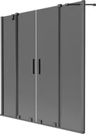 Parawany nawannowe - Mexen Velar Duo parawan nawannowy 2-skrzydłowy rozsuwany 150 x 150 cm, grafit, gun metal - 896-150-000-42-95 - miniaturka - grafika 1