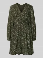 Sukienki - Sukienka mini ze wzorem na całej powierzchni i listwą guzikową model ‘Kaylen Oceanna’ - miniaturka - grafika 1