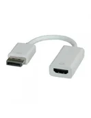 Inne akcesoria audio-wideo - ROLINE Adapter DisplayPort M - HDMI F - miniaturka - grafika 1