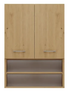 Szafka łazienkowa na ścianę dąb artisan B0-A93 - Szafki łazienkowe - miniaturka - grafika 1