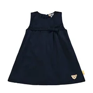 Sukienki - Steiff Sukienka dziewczęca Casual Dress, granatowa, 062, Steiff Navy, 62 cm - miniaturka - grafika 1