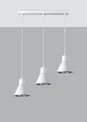 Lampy sufitowe - Sollux Lighting lighting Lampa wisząca TAZILA 3 biała [AR111] SL.0988 [16719634] - miniaturka - grafika 1