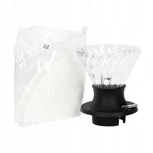 Hario zestaw Immersion Switch drip V60-02 + filtry SSD-200-B - Akcesoria i części AGD - miniaturka - grafika 3