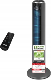 Wentylator Levoit wentylator kolumnowy z pilotem zdalnego sterowania 5prędkości 4tryby - Wentylatory - miniaturka - grafika 1
