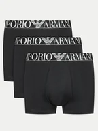 Majtki męskie - Emporio Armani Underwear Komplet 3 par bokserek 111357 4F726 73320 Czarny - miniaturka - grafika 1