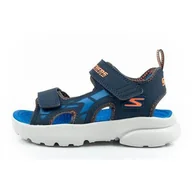 Sandały damskie - Buty do chodzenia dla dzieci Skechers 406513LNVBL - miniaturka - grafika 1