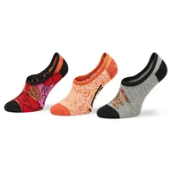 Skarpetki dla dzieci - Zestaw 3 par stopek dziecięcych Vans Rose Tie Dye Kolorowy - miniaturka - grafika 1