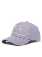 Czapki męskie - Armani Exchange Czapka z daszkiem 954039 CC513 UA047 Fioletowy - miniaturka - grafika 1