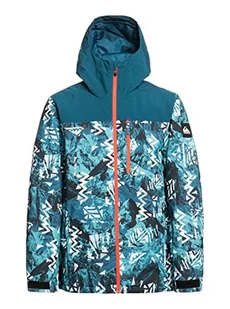 Quiksilver Zamek błyskawiczny męski niebieski XL - Kurtki narciarskie - miniaturka - grafika 1