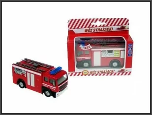 AUTO STRAZ MET DZW/SW P/B 15X13X6 PLPL CIEZA WB Hipo - Samochody i pojazdy dla dzieci - miniaturka - grafika 1