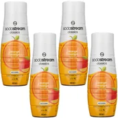 Syropy i koncentraty owocowe - 4x SYROP SODASTREAM POMARAŃCZA MANGO BEZ CUKRU SOK DO WODY 9L NAPOJU - miniaturka - grafika 1