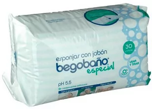 Stałe mydło Jahisil Begobano Soapy Sponge 30 szt (8426696000018) - Mydła - miniaturka - grafika 1