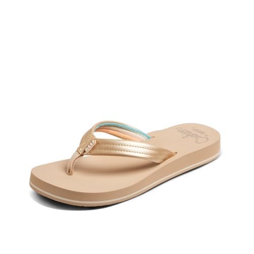 Reef Cushion Breeze Japonki damskie, ultramiękka wkładka, podparcie podbicia, 37.5 EU