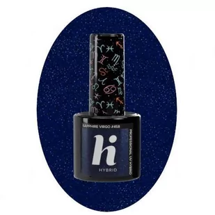 Hi Hybrid - Lakier hybrydowy 458 Sapphire Virgo 5ml - Lakiery hybrydowe - miniaturka - grafika 1