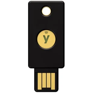 Yubico Security Key NFC by Yubico (czarny) - Zabezpieczenia do laptopów - miniaturka - grafika 1