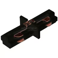 Akcesoria do oświetlenia - Wewnętrzny I-ŁĄCZNIK szynoprzewodu LL/CZ Orlicki Design do 1-fazowej szyny natynkowej 230V czarny - miniaturka - grafika 1