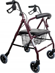 Balkonik składany na kółkach Mobiclinic - Stabilność i wsparcie w ruchu - Chodziki - miniaturka - grafika 1