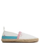 Buty dla dziewczynek - Pepe Jeans Espadryle Tourist Camp G PGS10171 Biały - miniaturka - grafika 1