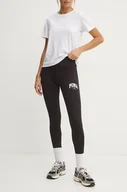 Legginsy - Puma legginsy damskie kolor czarny z nadrukiem 681541 - miniaturka - grafika 1