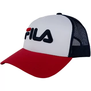 Czapki damskie - Fila Beppu Trucker Cap Fcu0025-33002 Męska Czapka Z Daszkiem Biała - grafika 1