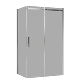 Kabiny prysznicowe - Kabina prysznicowa Laurena 140x80x200 cm szkło dymione profil chrom Wellneo - miniaturka - grafika 1