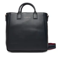 Torebki damskie - Torebka Tommy Hilfiger AW0AW17971 Granatowy - miniaturka - grafika 1