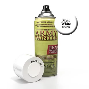 Army Painter - Colour Primer - Matt White - Akcesoria i części modelarskie - miniaturka - grafika 1